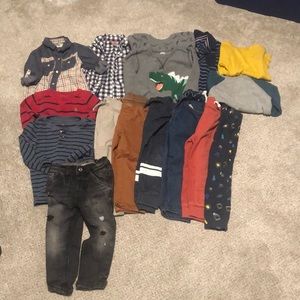 Bundle of Boys Clothes 2T-3T